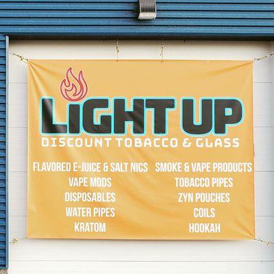 LightUp Discount Tobacco and Glass