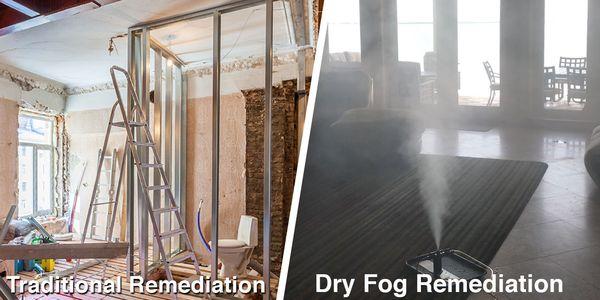 Traditional vs. Dry Fog Remediation