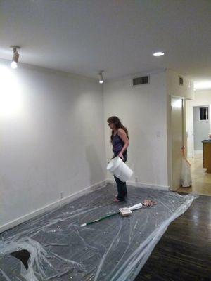 Interior painting, Drywall Repair, Touch up.