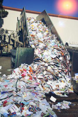 Paper recycling