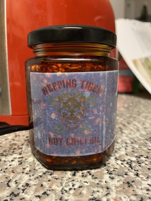 "Weeping Tiger" chili oil