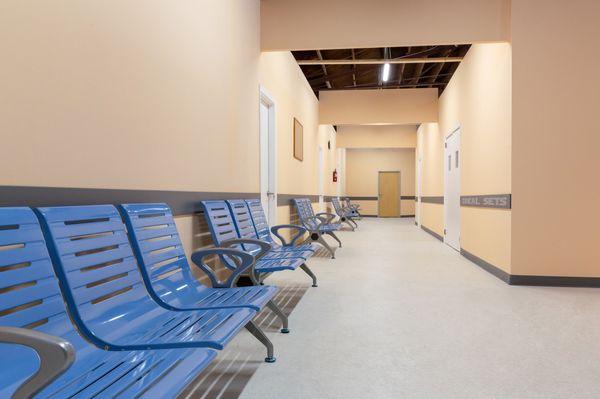 hospital hallway standing set