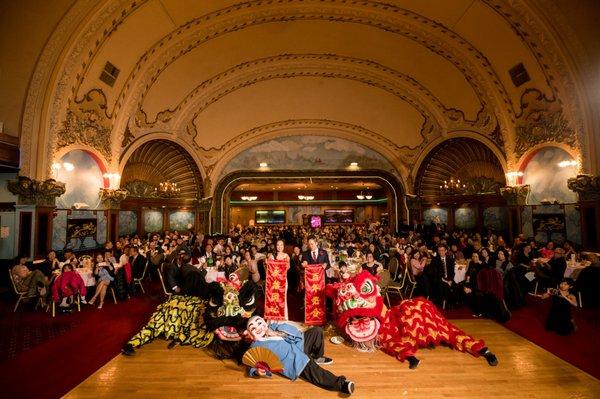 Boston wedding at Empire Garden coordinated by Linda Lee of Lemondrop team. Photography by Bella Wang Photography