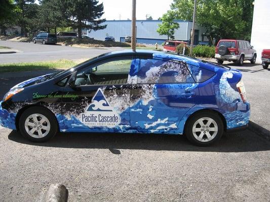 Pacific Cascade - Vehicle Wrap