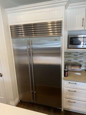 SubZero refrigerator repair