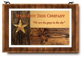 official card of texas best tree company LLC