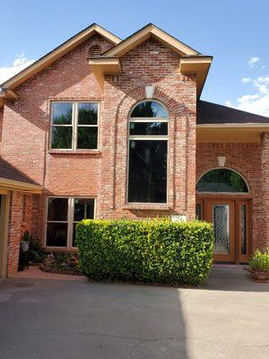 High efficiency windows with spray foam frames and heat mirror technology. The best window for the Texas Panhandle.