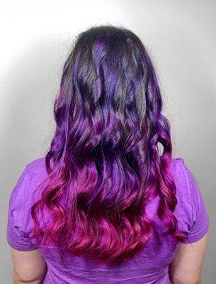 Women's Fashion Color Ombre