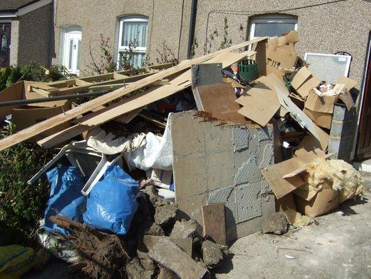 Rubbish removal example