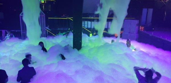 Glow Foam Party.