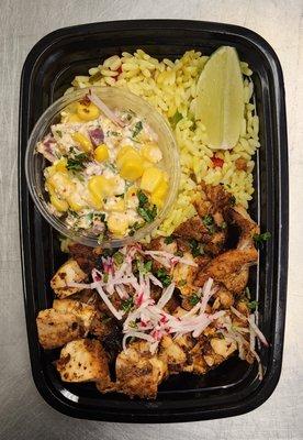 Elote Chicken Bowl