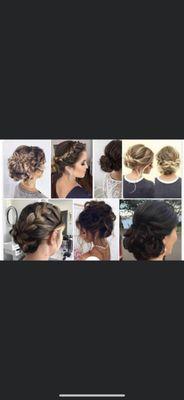 More hair styles for your special event!