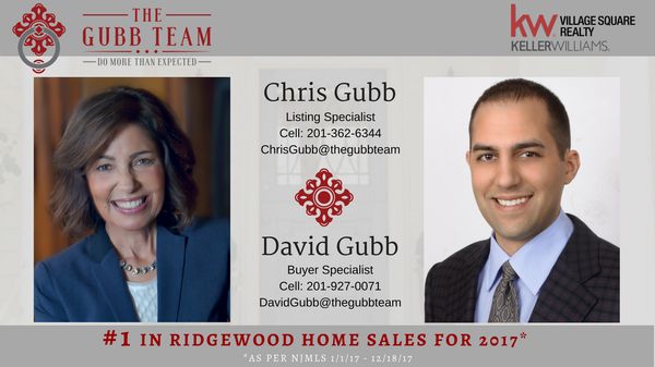 Chris Gubb and David Gubb  The Gubb Team, Ridgewood Realtor, Ridgewood NJ