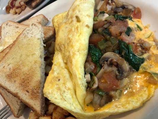 All veggie omelet