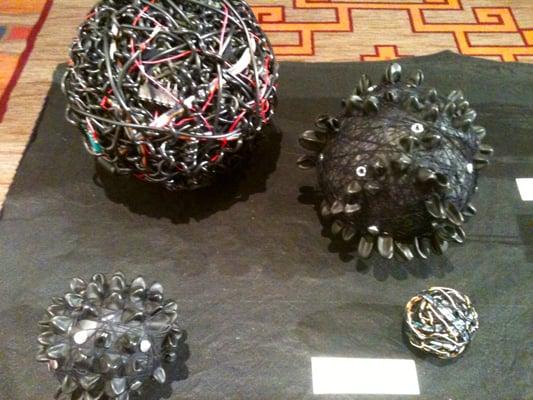 Art work from the Recycled Art Show 2012 - Santa Fe, NM Convention Center