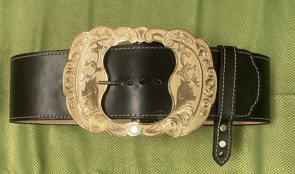 Santa leather belt