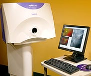 Our office utilizes the latest equipment like the Optomap.  The Optomap is one way our doctors can see the inside of your eyes!