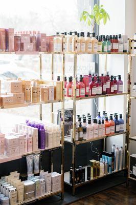 Kerastase and L'Oréal Serie home haircare products