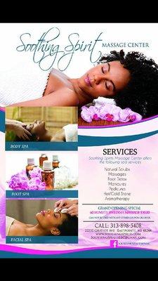 Soothing Spirits Massage Center