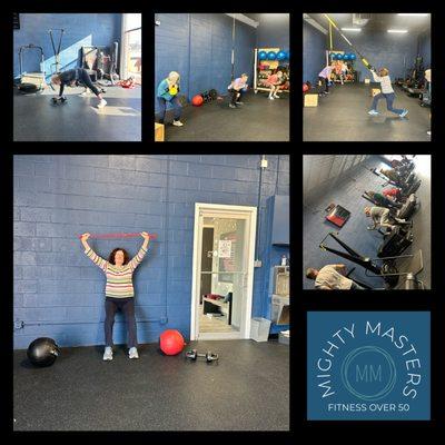 Fitness for folks over 50! Specialized programming and coach led!