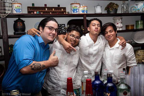 Bartending in the General Store