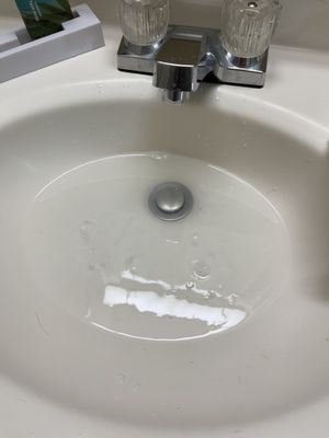 sink that doesn't drain