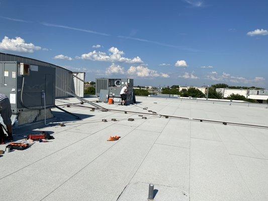 Rooftop installation