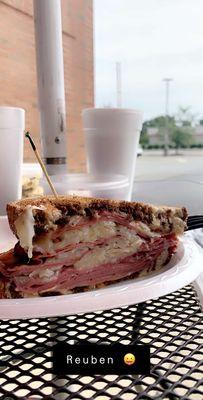 Reuben with pastrami meat