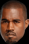 Photo of Kanye's Giant Head A.