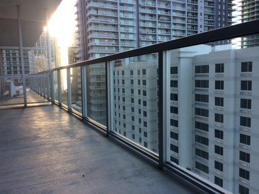 This building is in Brickell area, Miami, FL. This photo is before the cleaning. Call us: 786.656.3335