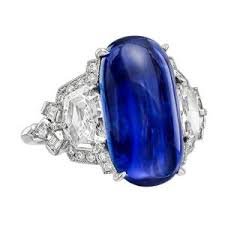 Sapphire and diamond ring