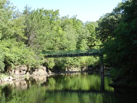 Rock Creek flowing through Camp Shaw