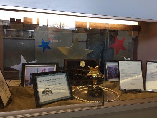 Awards and artifacts