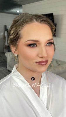 Bridal airbrush makeup