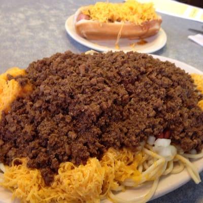 Best chili Mac in Toledo - the jumbo w/ cheese!