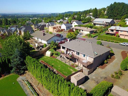 The epicenter of Oregon Wine Country - the Dundee Hills.