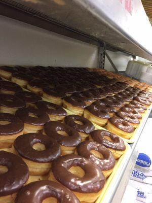 Chocolate donuts