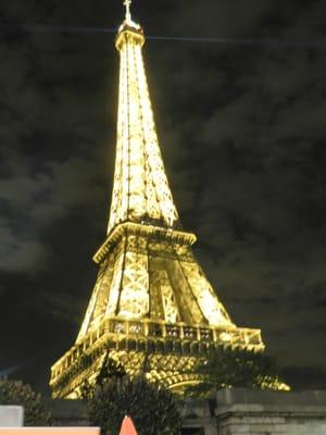 The lights of Paris.