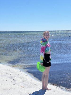 Beach and basket