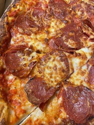 Pepperoni Suicide Pizza