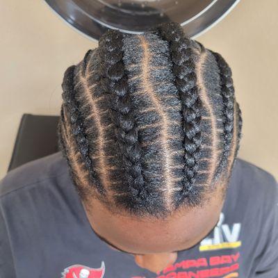 Men braids