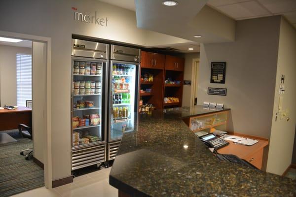 Snack area lobby