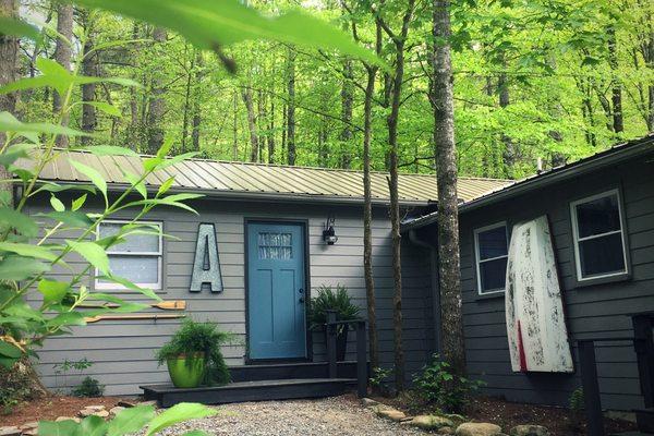 The Acorn @ Yonderways - a 1940's barn on private mountain homestead.