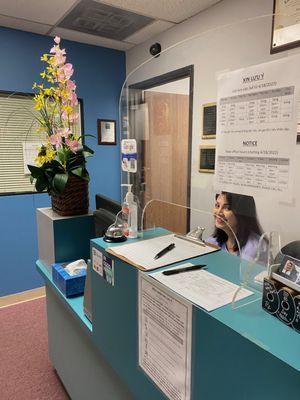 The front office staff is friendly and attentive to our patient's needs.