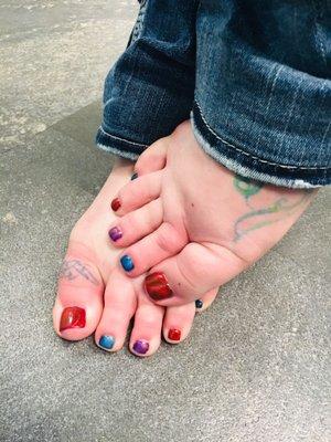 Amazing pedicure!