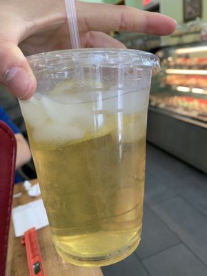 Lemon honey tea