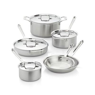 All Clad 10-Piece Cookware Set