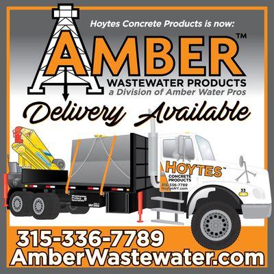 Amber Wastewater Products - Hoytes