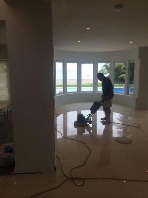 Full restoration in a high end home in sunny isles.