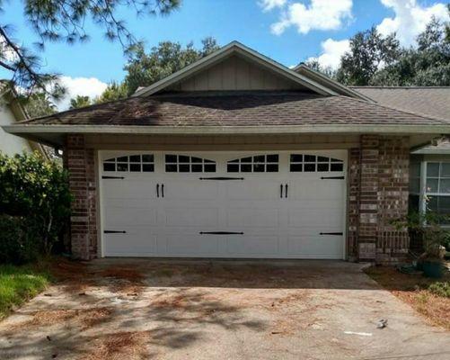 Residential garage doors